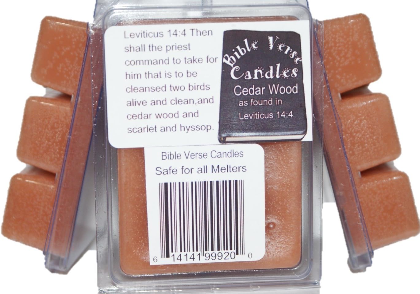 3 Pack Cedar Wood Wax Melt 9oz Wax Cube Wax Chunk Wax Bars