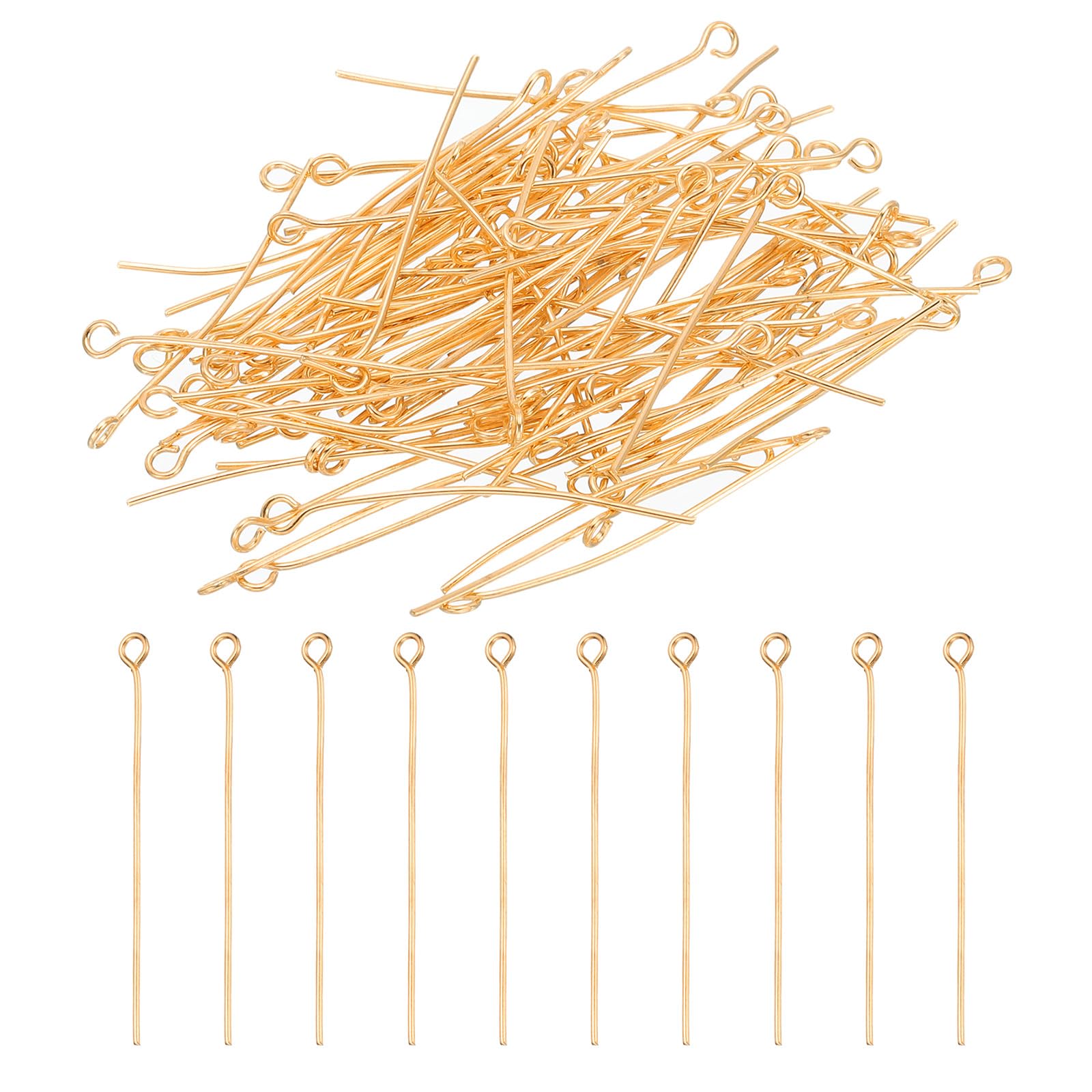 PATIKIL 35mm Open Eye Pins