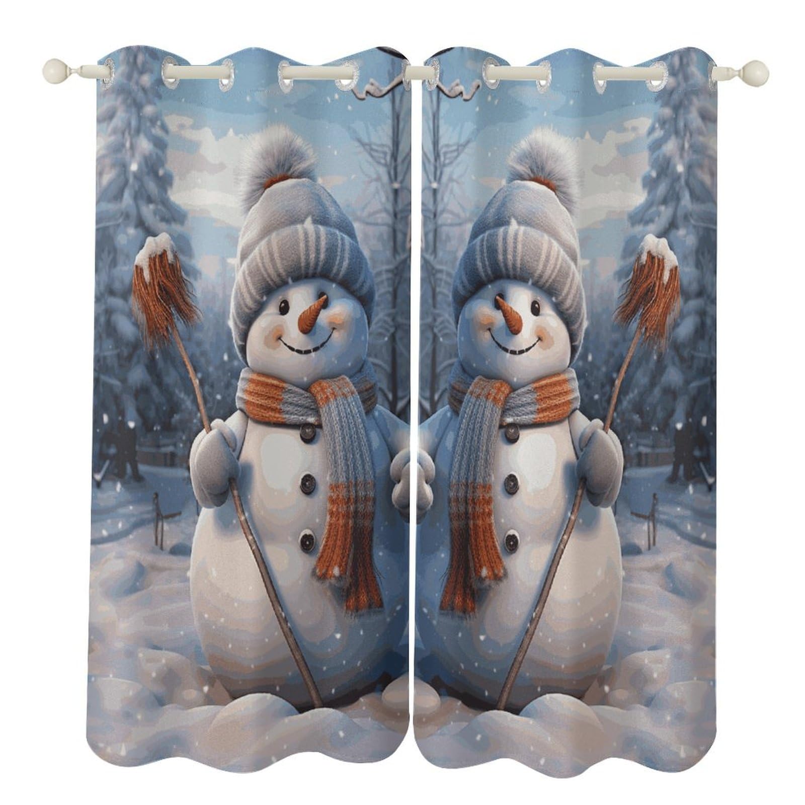 Rideaux occultants bleu marine isolation thermique chambre salon