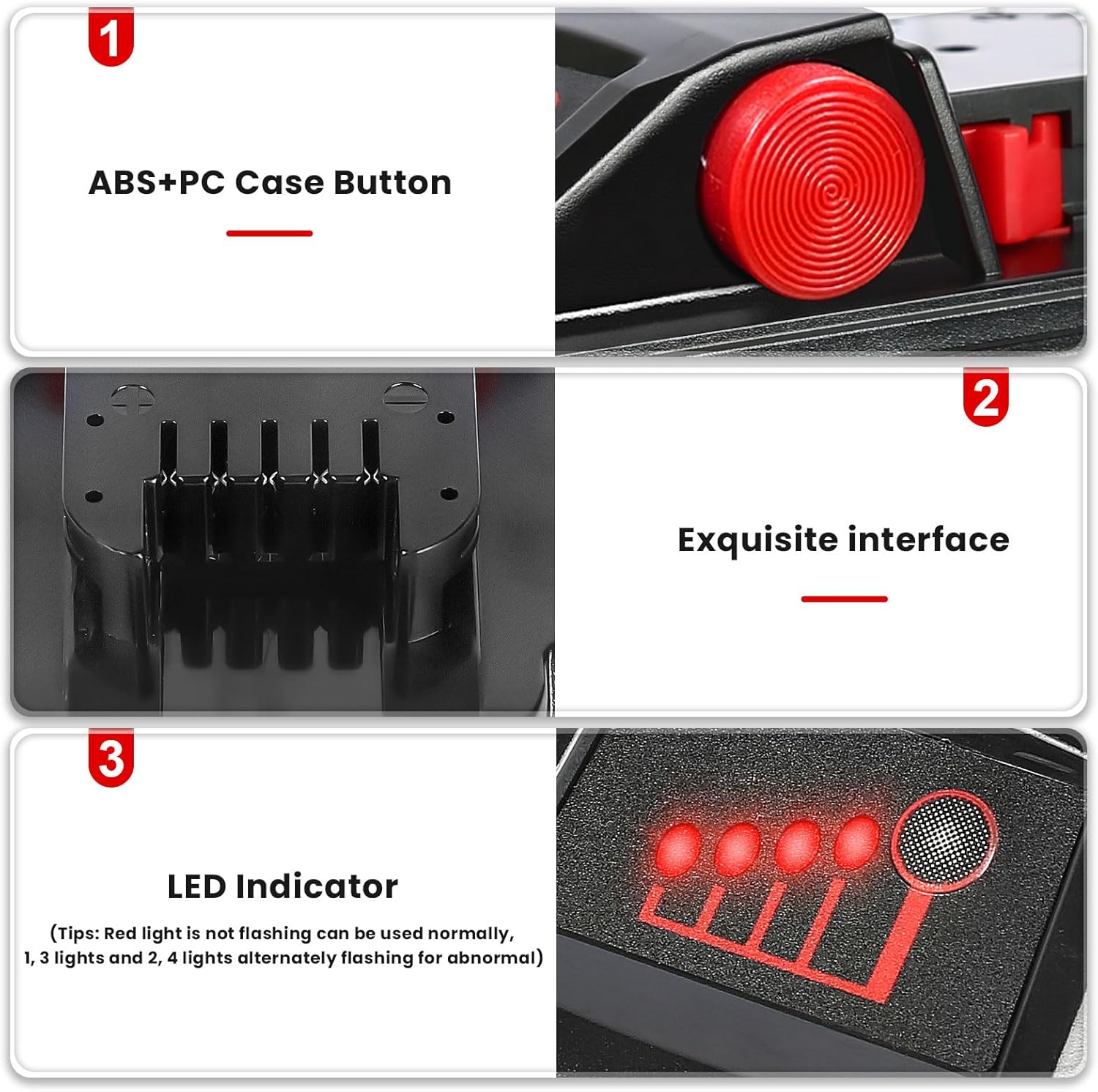 KOOMICY Upgraded 12Ah 18V 1Pack Replacement for Milwaukee M-18 Battery
