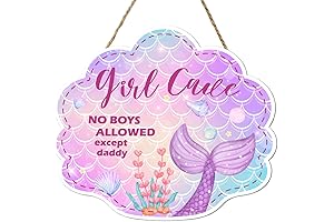 Enchante, Little Mermaid! Create a Marine Paradise with Our Stunning Wooden Wall Art