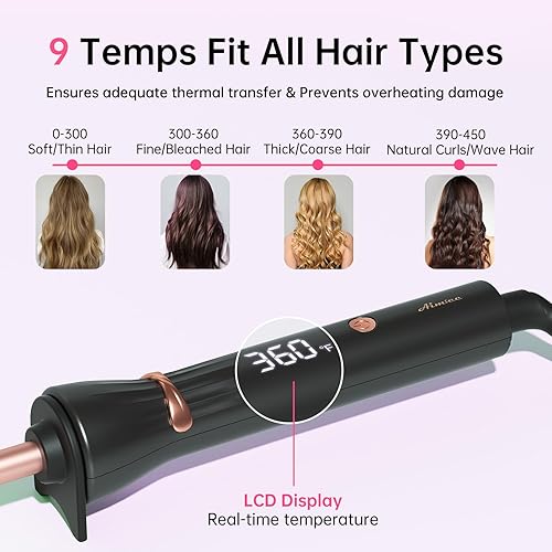 3/8 Inch Small Wand Curling Iron with 9 Temps — alternate color or size variant on Amazon