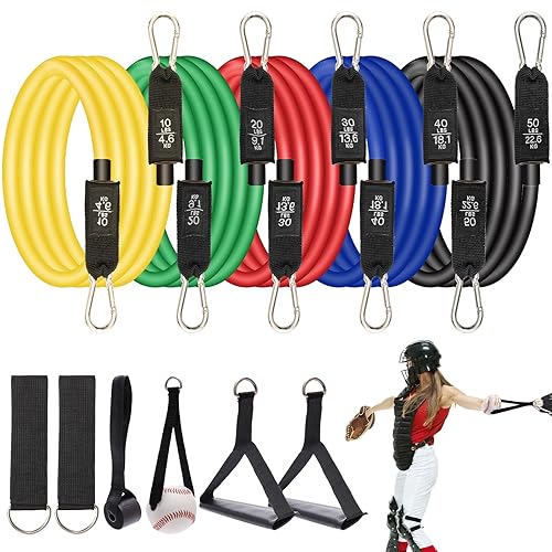 Baseball Resistance Trainer Coolrunner Exercise Bands, Training Aid for Baseball