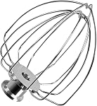 Pièces jointes du mélangeur pour KitchenAid Mélangeurs de tilt-tête à quartz 4,5–5 – Compatible avec Artisan & Classique – Batteurs, fouets, crochets dough & Ensembles de pièces jointes par MMOBIEL (Bouclier de versage, écologique PE)