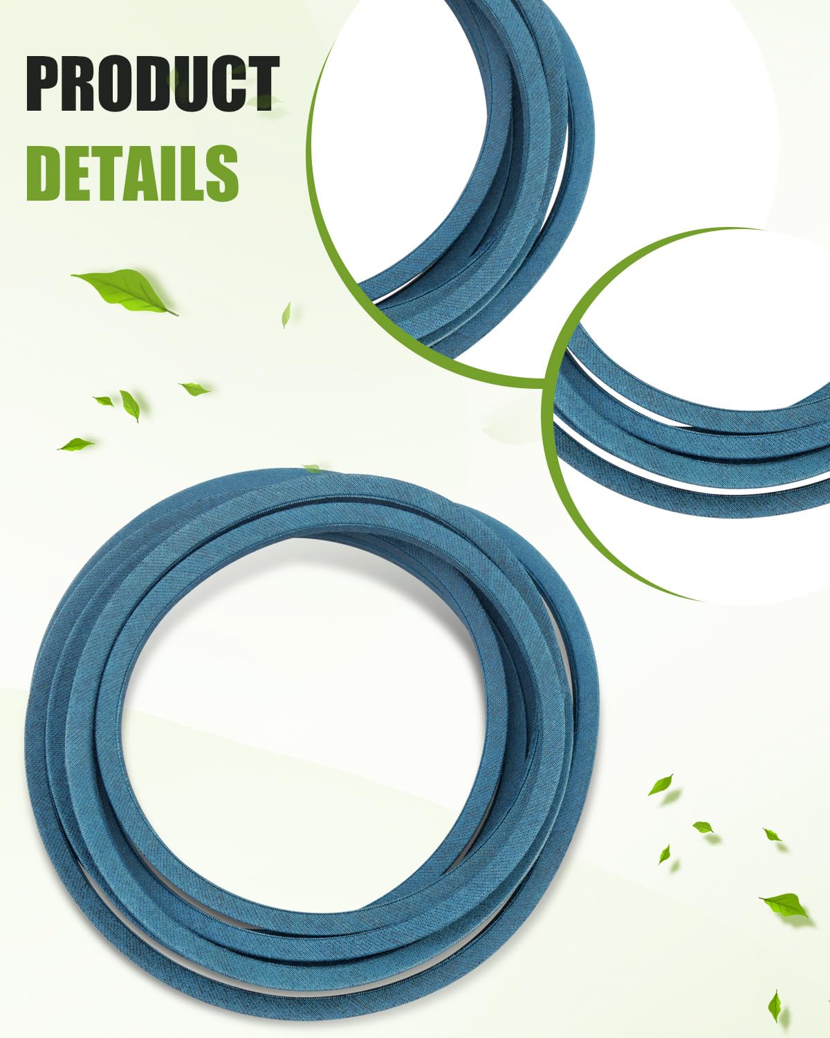 07200922 Drive V-Belt Fits for Gravely ZT XL 60 Zero Turn Lawn Mower, Fits for Ariens Ikon 60 Lawn Mower