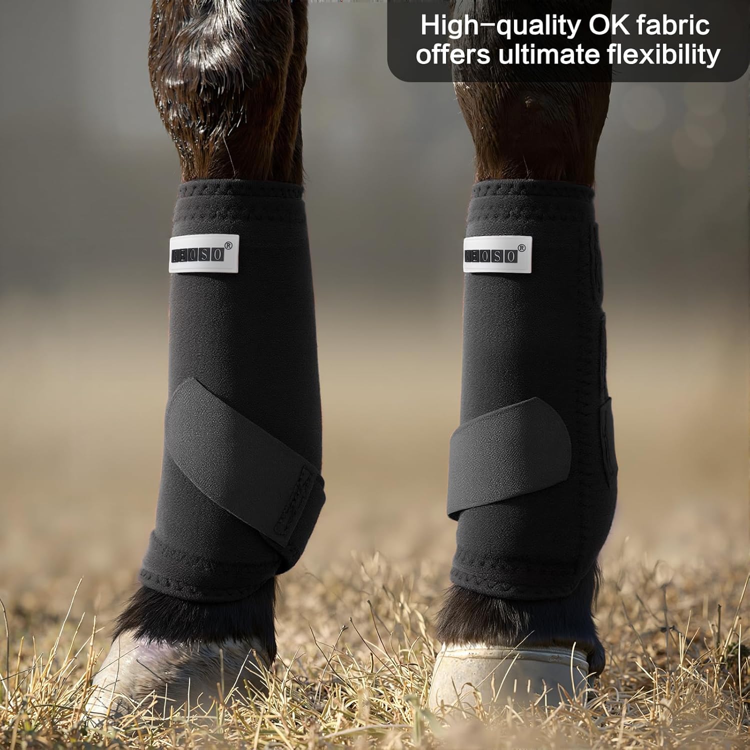 GEOSO All-Around Support Splint Sport Boots Professional OK Fabric Neoprene Horse Boots
