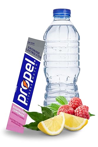 Miniatura 4 de Generic Propel - Paquetes de polvo para hidratación con electrolitos, cero azúcar, mezcla de agua con electrolitos, paquetes de polvo, limonada de