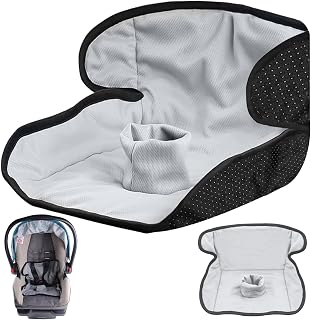 Almohadilla Protectora Universal para Asiento Infantil para Orinal Almohadilla para Asiento Infantil para Entrenamiento Protección contra Fugas de Pañales para Viajar y Salir (Gris)