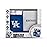 SOAR NCAA Wireless Cell Phone Charging Stand and Desktop Organizer, Kentucky Wildcats