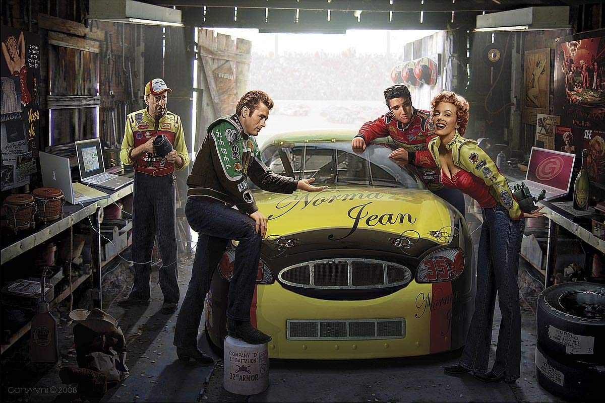 Amazon.com: Picture Peddler Eternal Speedway Chris Consani Elvis Amazon.com: Picture Peddler Eternal Speedway Chris Consani Elvis