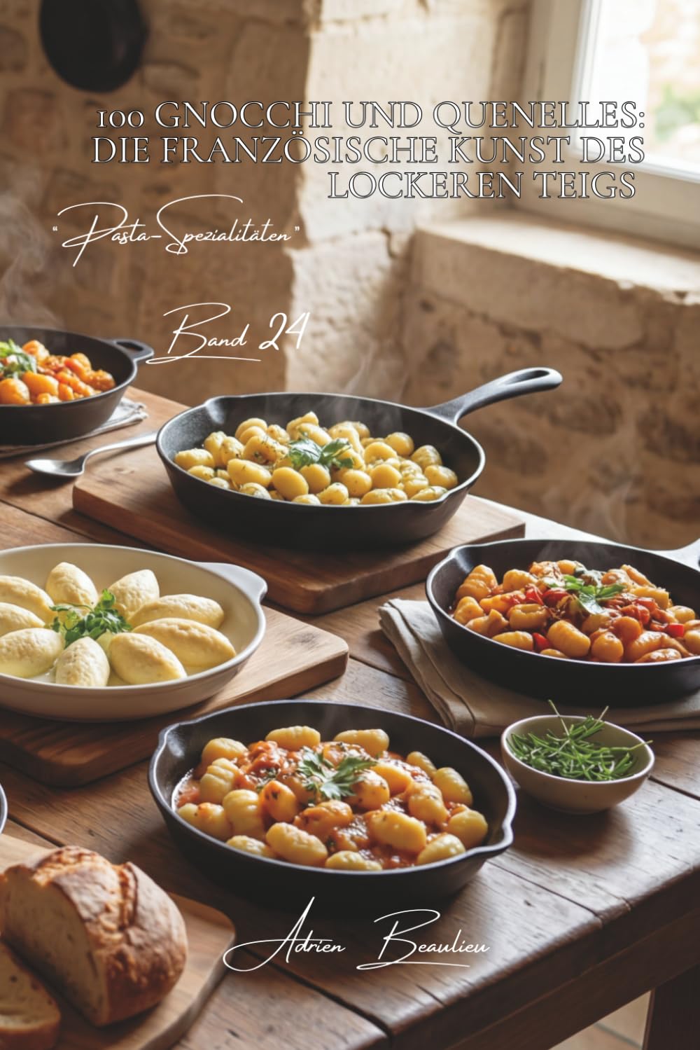 100 Gnocchi und Quenelles: Die französische Kunst des lockeren Teigs: Entdecken Sie die Geheimnisse von Kartoffeln, Ricotta, Grieß... Häppchen, die ... Unterserie „Pasta-Spezialitäten“ (8 Bücher))