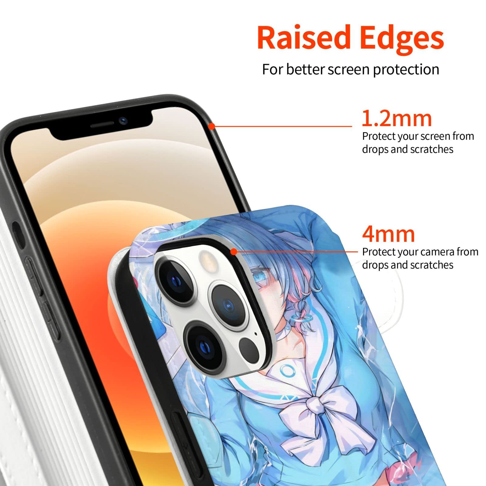Amazon.co.jp: Iphone12ケース アロナ ブルーアーカイブ スマホケース