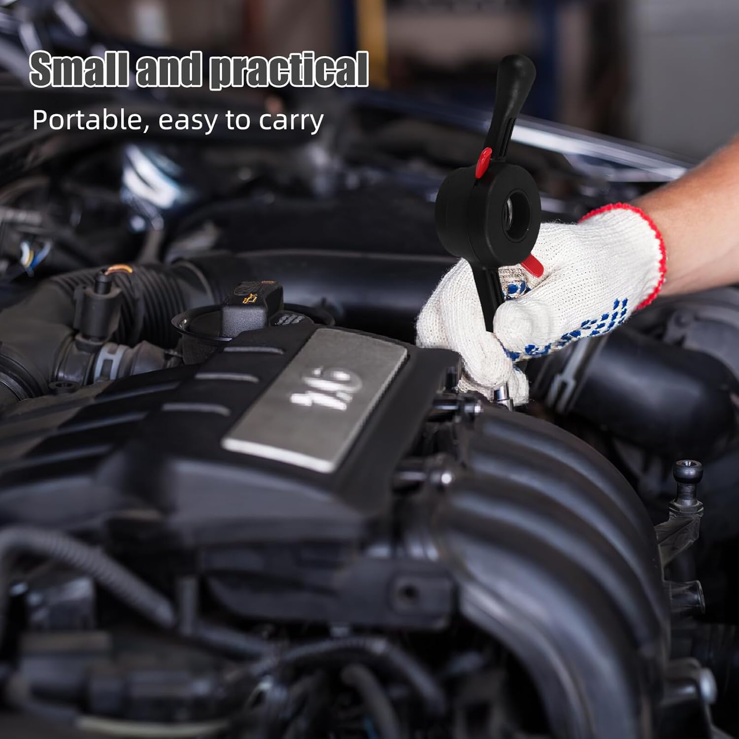 Cabilock Wheel Balancer Quick Release Hub Wing Nut 40mm Thread 4mm Pitch with Pressure Cup Tire Change Tool for Automotive Wheel Balancer Machines