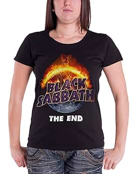 Amazon | [Black Sabbath] T Shirt レディーズ The End Tour