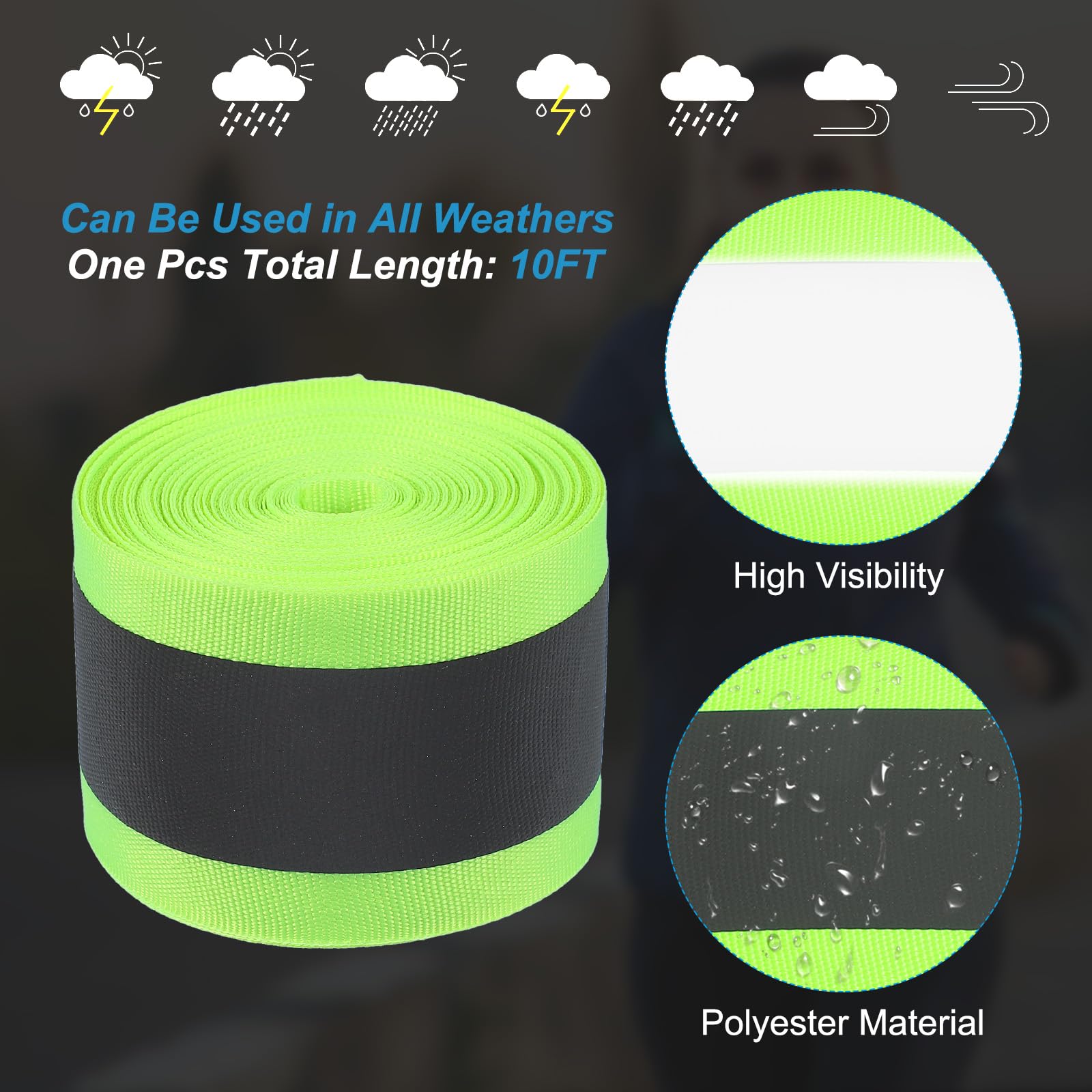 PATIKIL Reflective Tape Strip - Image 3