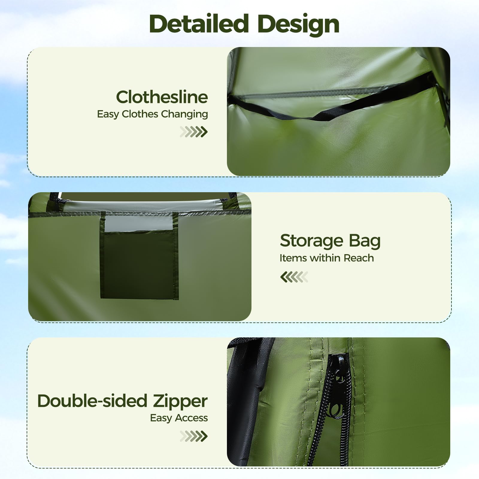 tenda pop up 120 x 120 x 190cm,tenda doccia campeggio grande capacità con protezione UV, impermeabile, antivento,doccia portatile per all'aperto, escursionismo, pesca, doccia. Cambia vestiti