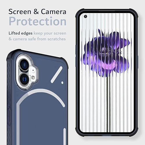 Miniatura 5 de TUDIA SKN - Funda para teléfono (1) de ajuste resistente, a prueba de golpes, anti-amarilleamiento, agarre delgado, poliuretano termoplástico