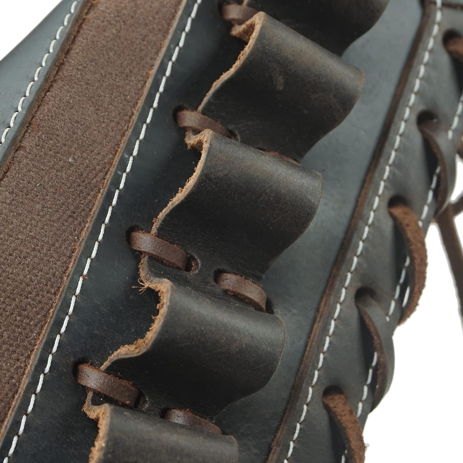 12 Gauge Leather Canvas Shotgun Shell Holder and 8 Round Gun Cartridge Holder Sling