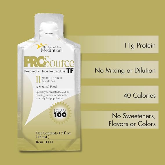 Medtrition ProSource TF Liquid Protein 11 Grams Protein per 45 mL Pack of 25