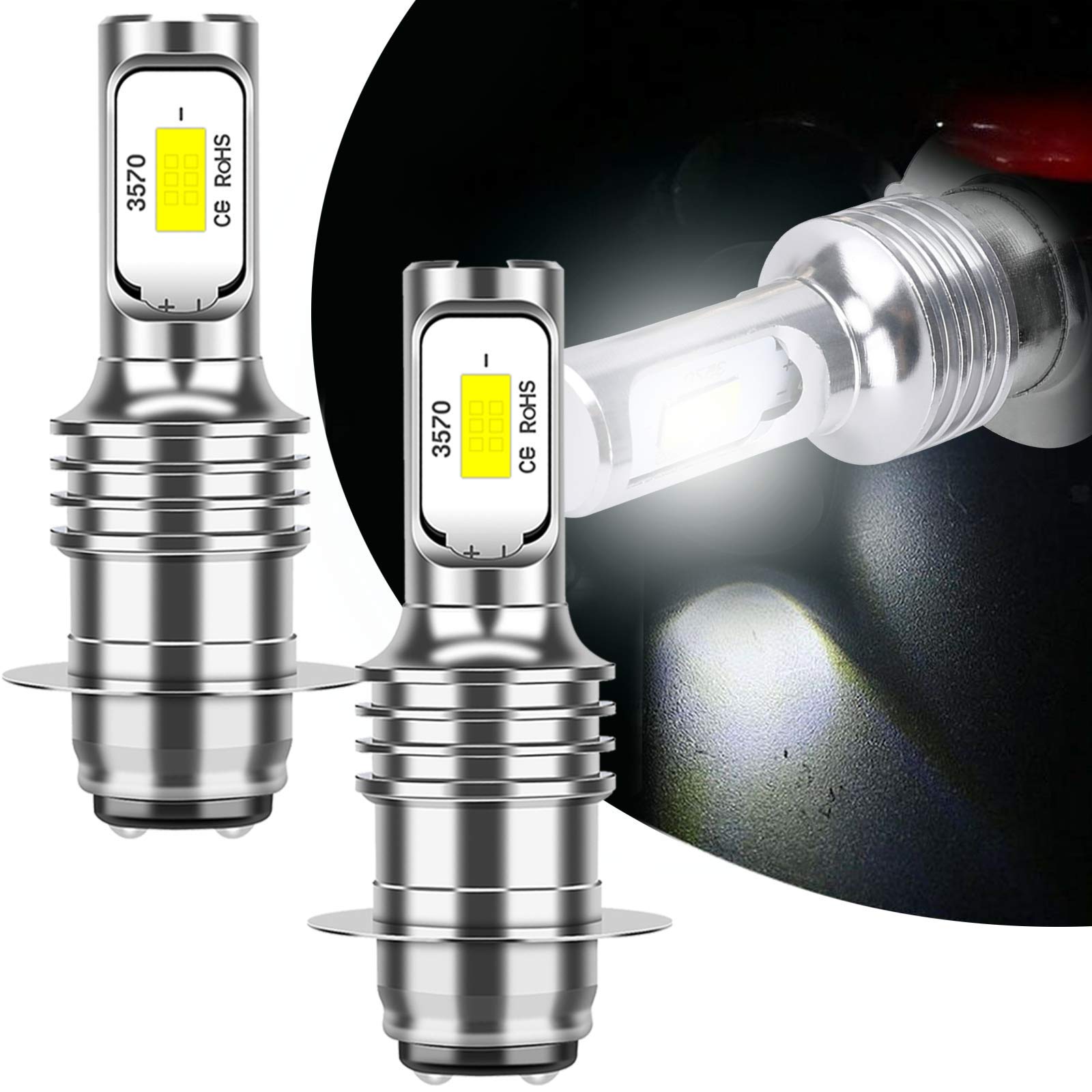 Amazon.com: LED Bulbs for Kubota L3901H L4600 L4701 tractor lights  TC422-30050 Xenon White Easy to install 2Pack : Automotive