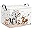 HIYAGON Rectangular Woodland Animal Basket Kids Baby Storage Basket Storage Bin Organizer Box Animal Room Decor(Spring Animal)