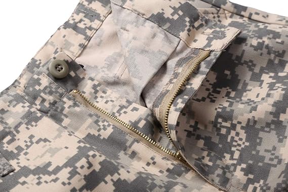 BACKBONE Kids Camouflage Cargo Pants, Boys and Girls Outdoor MultiPocket Trousers