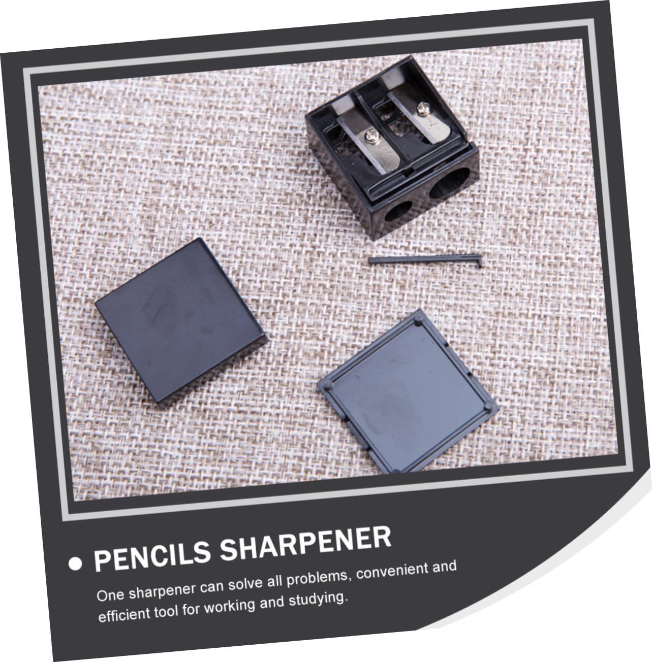 18pcs Dual Eyeliner Pencil Sharpener Portable Makeup Tool for Eyebrow and Eye Pencils Compact Design for Travel Essential Cosmetic Accessory