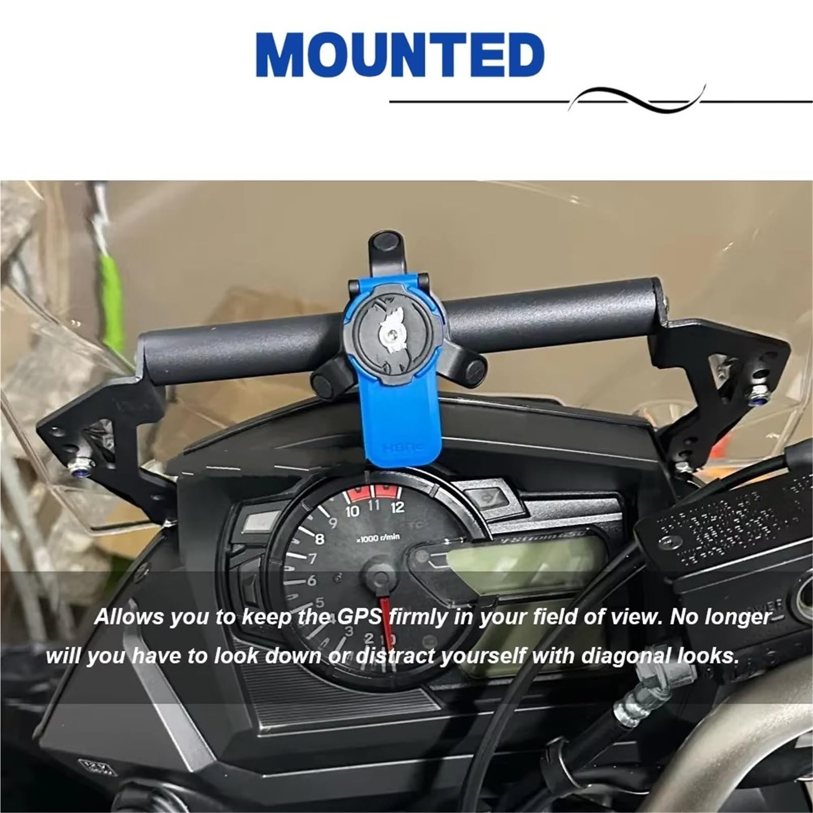 Soporte para teléfono de Motocicleta Soporte Teléfono Móvil GPS para Motocicleta para Suzuki para DL 650 XT (2017-2022) para V-Strom Motocicleta Soporte Movil