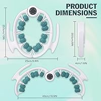 Vista 6 de Herramienta de masaje para celulitis, masajeador de drenaje linfático para muslos, piernas y glúteos, rodillo anticelulítico con asas desmontables