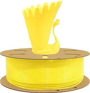 TTYT3D 1.75mm PLA 3D Printing Filament, Tidy Winding High Diameter Tolerance PLA, Widely Support for 3D Printer/3D Printing Pen; 1KG 2.2LBS Cardboard Spool 3D Printing Material, Yellow