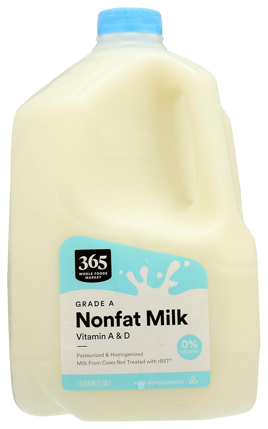 365 by Whole Foods Market, Milk Fat Free, 128 Fl Oz