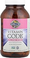 Vista 4 de Suplemento multivitamínico para mujeres vegetariano Garden of Life, vitamina código 50 y vitamina alimentaria de mujeres con Probiotics más sabio