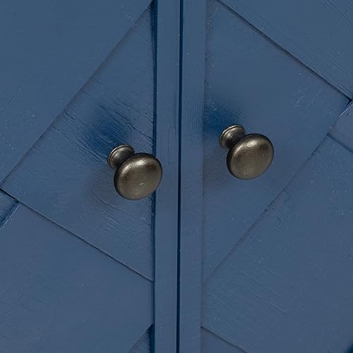 Miniatura 268 de Aparador moderno y elegante con patas y asas de metal dorado y estante ajustable, mesa consola clásica de 60 pulgadas, mesa de sofá, mesa de entrada