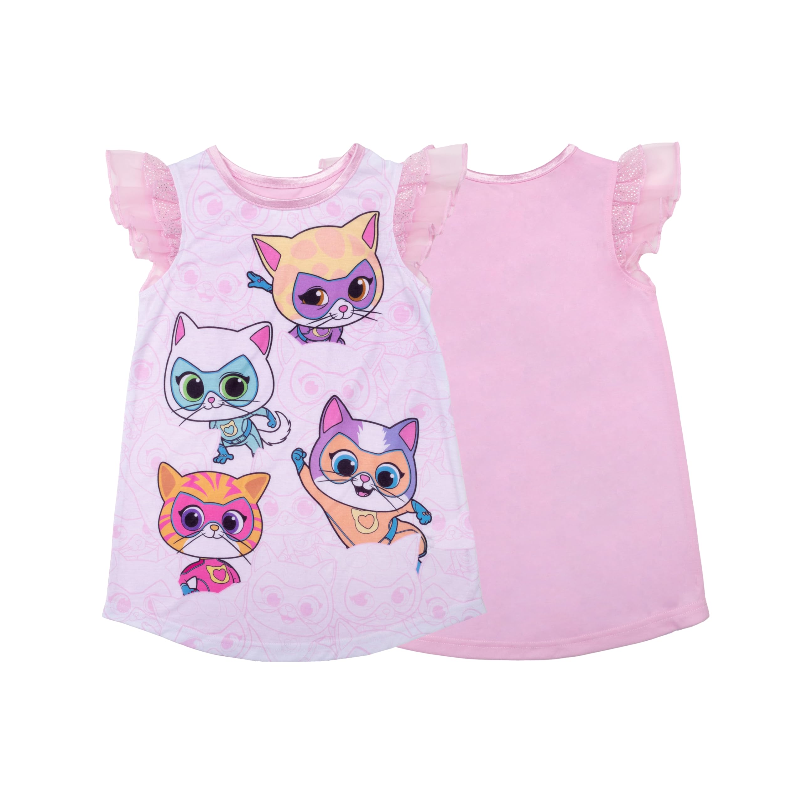 Disney Camisón para niñas, pijama suave y lindo para camisón para niños