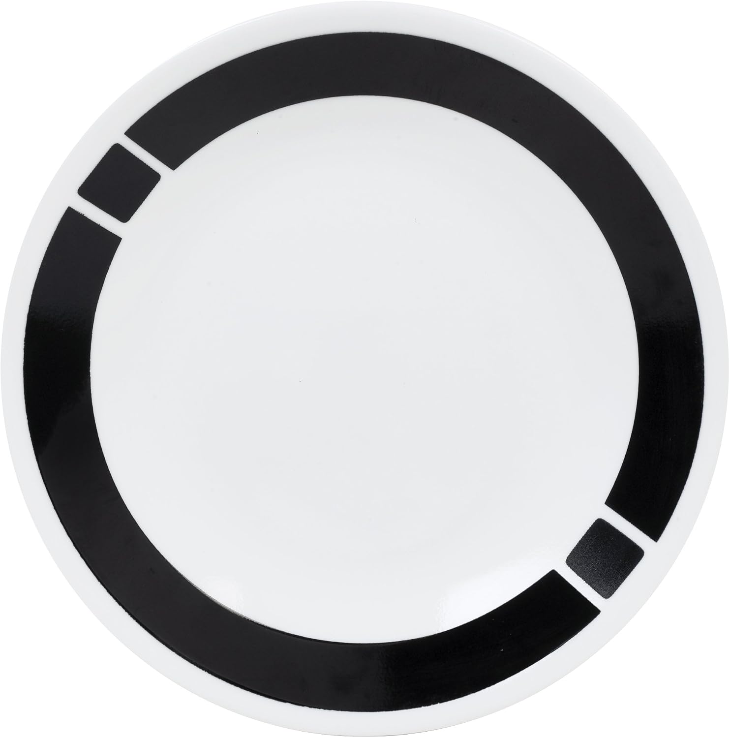 Corelle Livingware 6-3/4-Inch Bread and Butter Plate, Urban Black