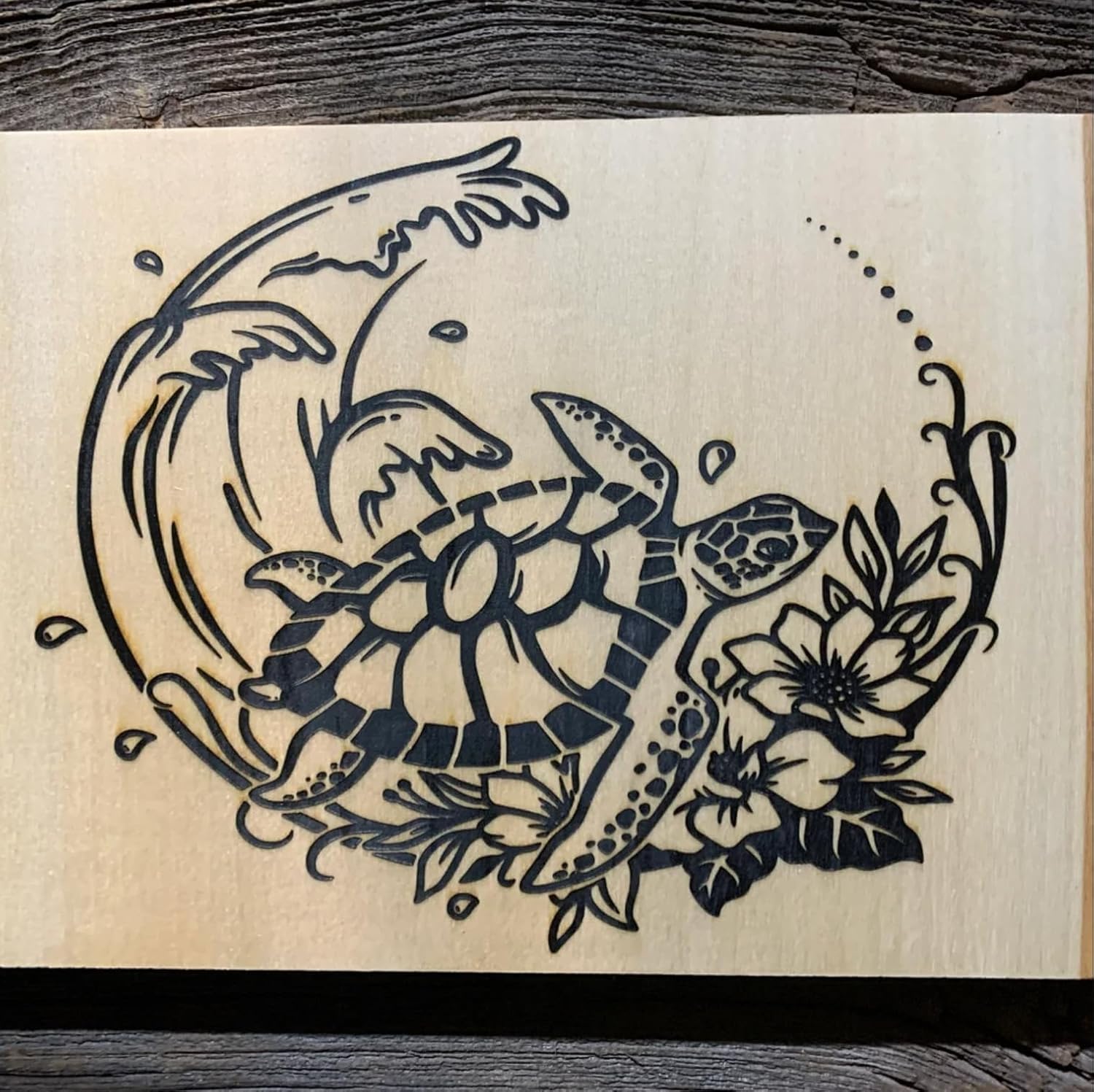 Mandala Soul Animal Wood Burning Stencils for Painting 12” Deer Bear Cow Stencil Wildlife Stencils for Crafts T-Shirt Fabric Wood DIY Decor 2