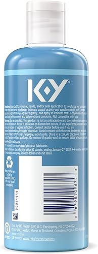 Miniatura 8 de Lubricante de silicona K-Y True Feel 845 Floz lubricante personal para parejas adultas hombres mujeres potenciador del placer masaje sensual