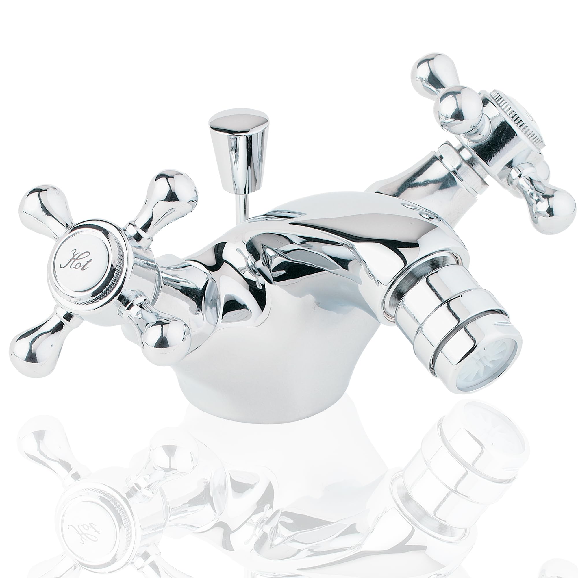 Deva TUD114 Tudor, Miscelatore per bidet, incl. tappo di scarico Pop Up