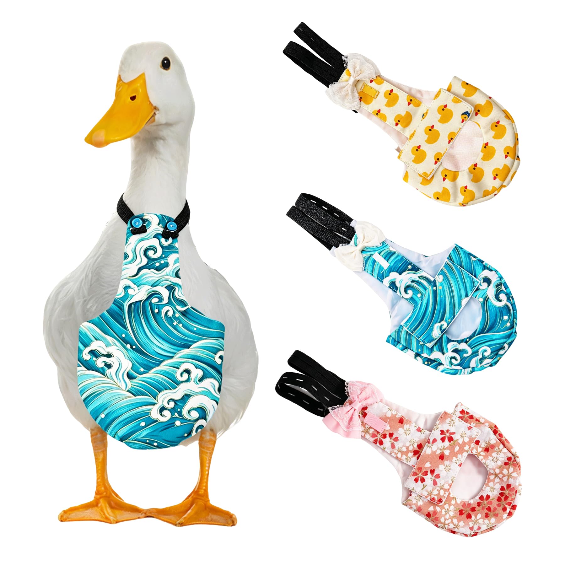 Adjustable Diaper for Pet Geese, Pet Ducks, and Pet Chickens