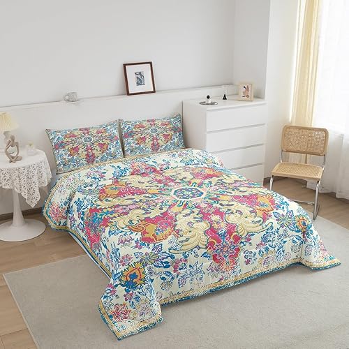 Miniatura 7 de Juego de edredón de pollo tamaño matrimonial, juego de ropa de cama de conejo azul y rosa, dibujos animados Kawaii de animales salvajes, edredón