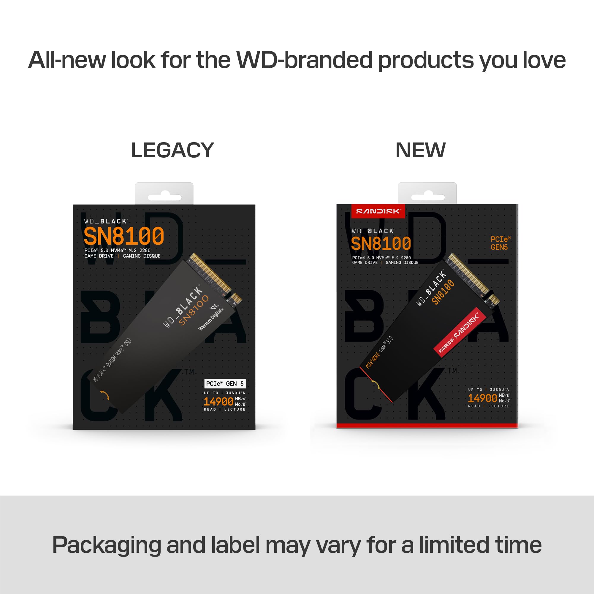 Amazon | WD_BLACK 2TB SN8100 NVMe SSD 内蔵ソリッドステートドライブ
