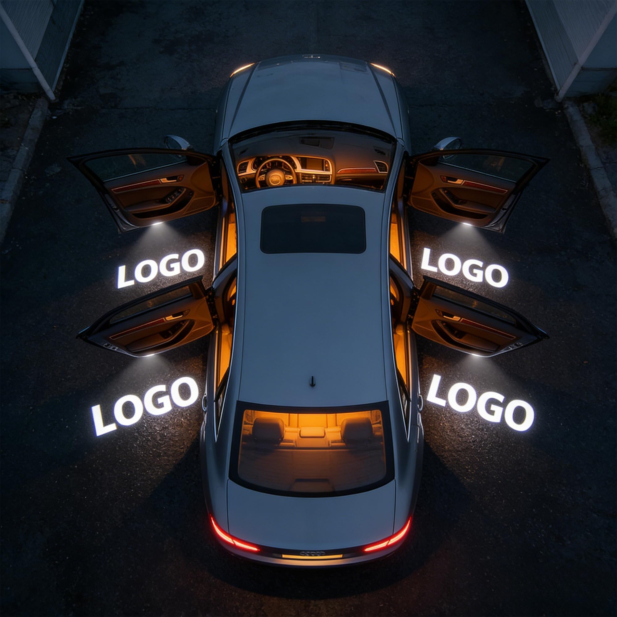 4 LED projektor für Audi A1 8X 2011-2018