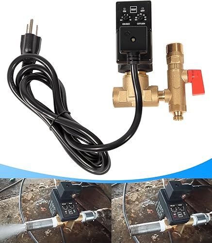Miniatura 6 de Replacement for Edv200 Automatic Electronic Drain Valve Removes Condensed Water And Oil From The Air Receiver Tank 1/4 NPT 110/120v 7/16" ORF