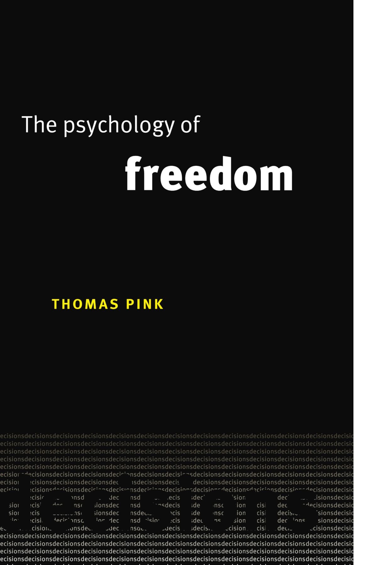 The Psychology of Freedom Pink Paperback Cambridge University Press