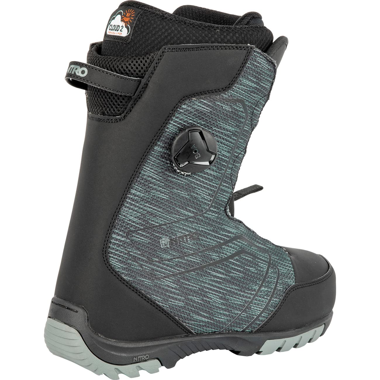 Nitro Sentinel Boa Bateau de Snowboard pour Homme