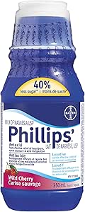 Bayer Phillips Milk of Magnesia Liquid, 350ml
