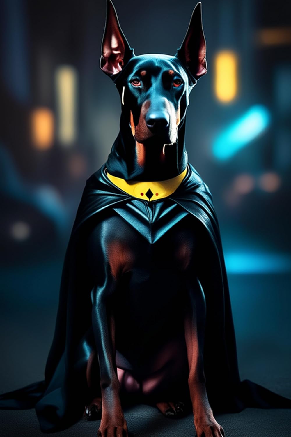 Dogman Doberman Jigsaw Puzzle 500 Piece Puzzle Funny Dog