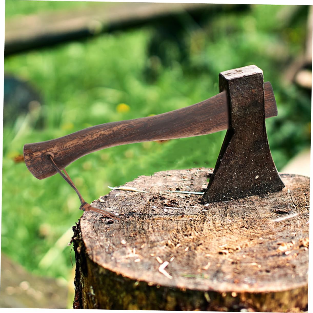 Replacement Axe Handle Short Wooden Grip for Wood Hatchets Non Skid Design Easy Installation Compatible with Various Axes for Camping and Gardening Use