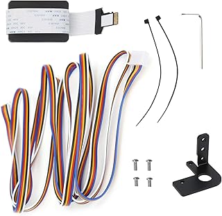 impressora 3d bltouch, sensor de nivelamento automático de cama de operação simples tamanho compacto forte compatibilidade função de nivelamento automático para industrial