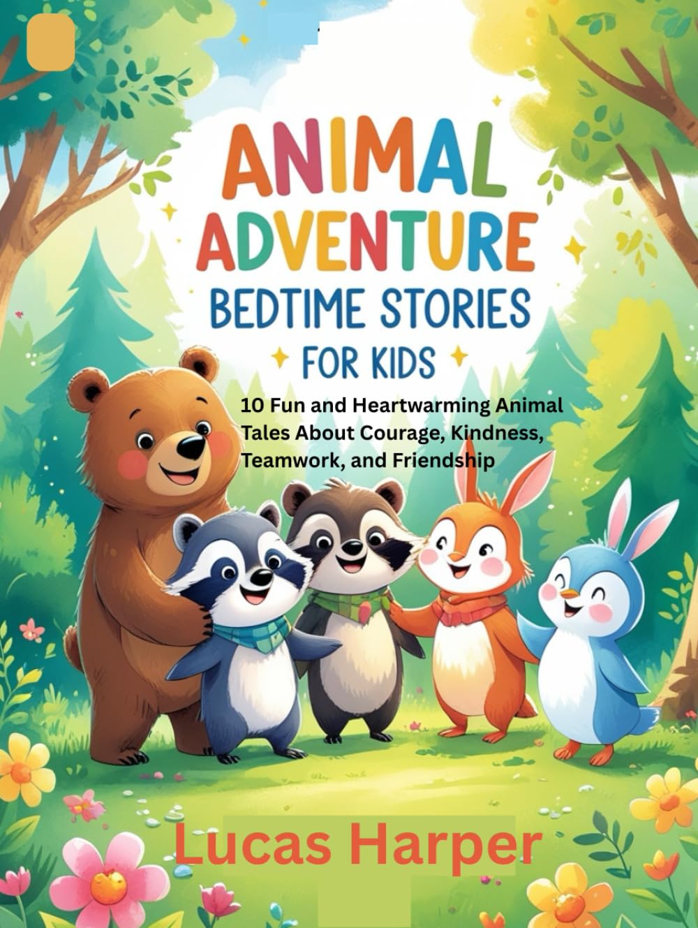 Animal Adventure Bedtime Stories for Kids: 10 Fun and Heartwarming Animal Tales About Courage, Kindness, Teamwork, and Friendship